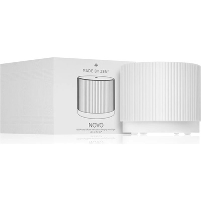 Made By Zen Novo ultrazvukový aroma difuzér a zvlhčovač vzduchu White 100 ml