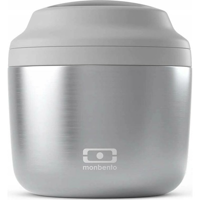 Monbento termoska jídelní box Element 550 ml stříbrná