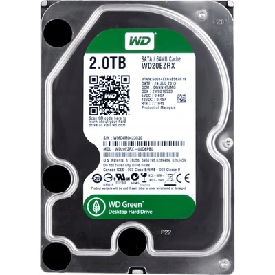 WD 2TB SATA III 3,5", WD20EZRX