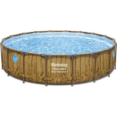 Bestway Power Steel Wood Swim Vista 5,49 x 1,22 m 16977
