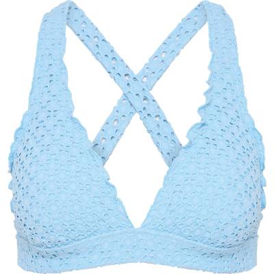 Seafolly Дамско бикини горнище Seafolly Women's Daydreamer Multi Fit Longline Tri Bikini top - Powder Blue - размер 44 (EU) (150-5065-0217)