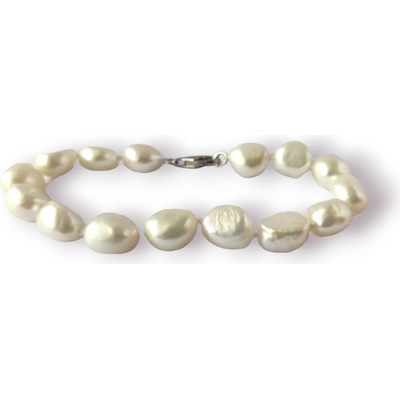 Meucci náramek s říčními perlami SPS010B