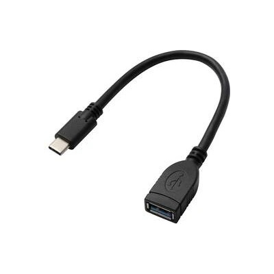 GoGEN USBCOTG USB A/USB-C 3.1, OTG, 0,2m, černý