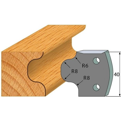IGM Professional IGM Profil 056 - pár obmedzovačov 40x4mm SP F027-056