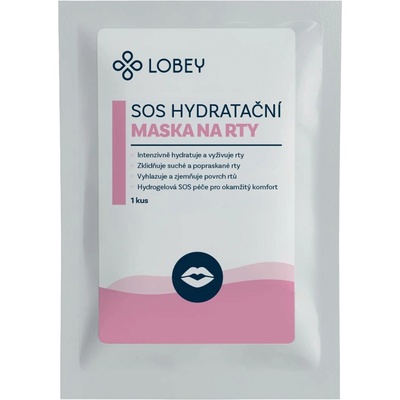 LOBEY® SOS Hydratační maska na rty 1 ks
