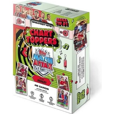Topps 2026–2027 Match Attax Mega Tin 1 Chart Toppers