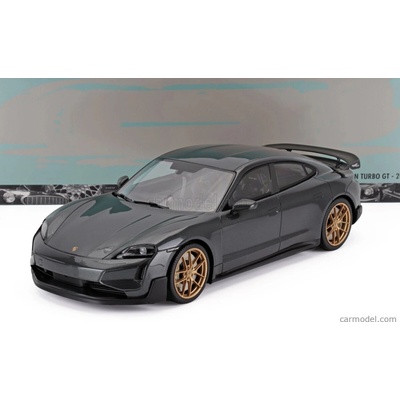Minichamps Porsche Taycan Turbo Gt 2024 Grey 1:18
