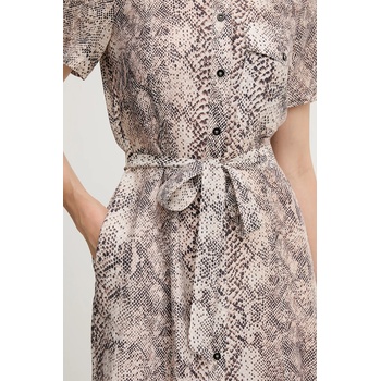 Marc Aurel Рокля Marc Aurel в бежово къса със стандартна кройка 6541-1000-93417 (6541.1000.93417)