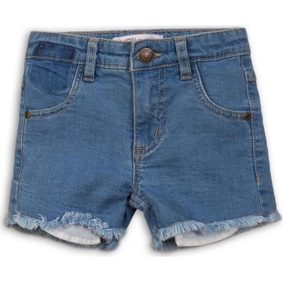 Minoti kraťasy dívčí džínové BEACHY 7 modrá