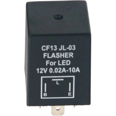Přerušovač blinkrů LED, 12V, 0,02-10A pro japonské vozy - 46052