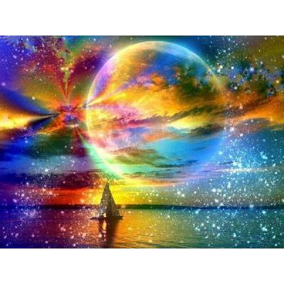 Norimpex - Puzzle Diamant painting: Month 30x40cm - 1 - 39 piese