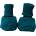 Reiff Детски пантофи Reiff Kid's Fleecepuschen Slippers - Smaragd - размер 0 (702-1918-0611)
