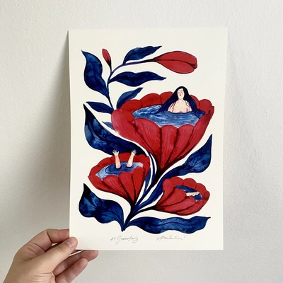 Grafika Stellion Gramofónky Velikost: A4