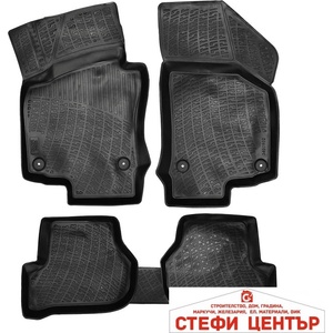 Rizline Гумени стелки RizLine съвместими с Volkswagen Golf VI 2008-2013 (511404) - steficenter