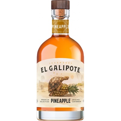 El Galipote Pineapple 35%, 0,7 l (čistá fľaša)