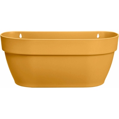 elho Nástenný kvetináč vibia campana 35 cm - honey yellow