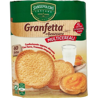 Sansepolcro granfetta viaccereálne sucháre 300 g