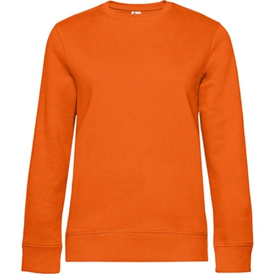 B&C Unisex mikina cez hlavu WW01Q Pure Orange