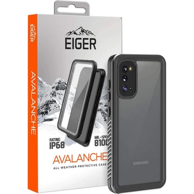 Eiger Avalanche Case - ударо и водоустойчив кейс за Samsung Galaxy Note 20 (черен)