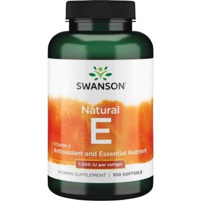 Swanson Natural Vitamin E 1000 IU [100 Гел капсули]