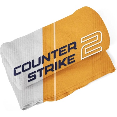 Sablio Counter Strike 2 Oranžová Deka 150x120