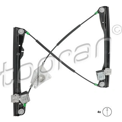Mechanizmus zdvíhania okna TOPRAN 111 705