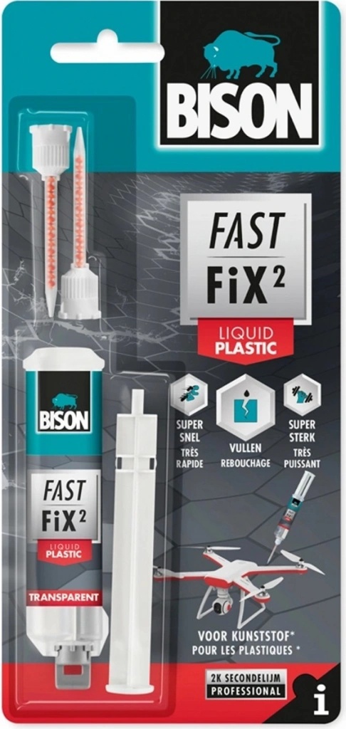 BISON Lepidlo FAST FIX PLASTIC 10 g