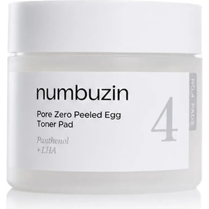 numbuzin No. 4 Pore Zero Peeled Egg Toner Pad 190 ml
