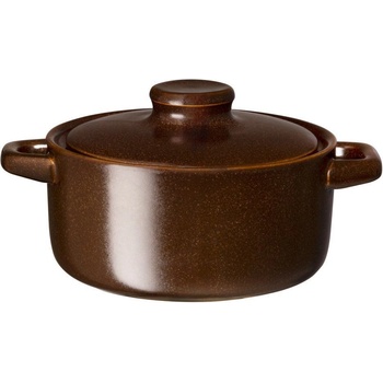 Maku Kitchen Life Камениновo гювече с капак Brown Edition - Ø 12см (TB--641940)