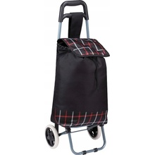 Nákupný vozík Edco čierny polyester