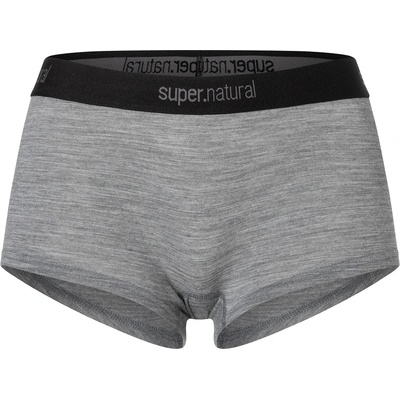 super. natural Дамско бельо super. natural Women's Tundra 175 Boyfriend Hipster Briefs - Cashmere Grey Melange - размер XL (114-2941-1315)