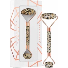 Crystallove Dalmatian Jasper Roller masážny valček na tvár
