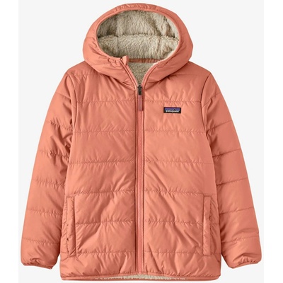 Dětská bunda Patagonia Reversible Ready Freddy Hoody - moment pink