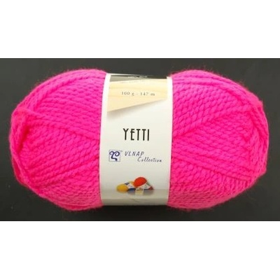 Vlnap příze Yetti_50014 Neon růžová
