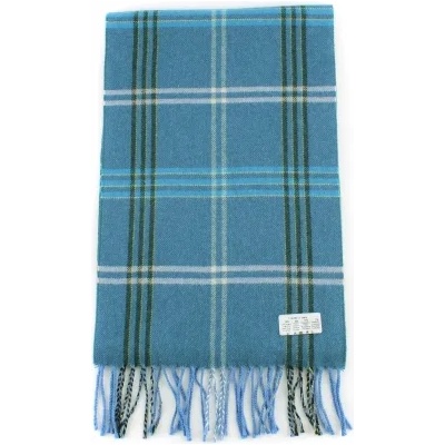 Зимен шал Pulcra Kilt 30, 30x210 см, Тюркоаз