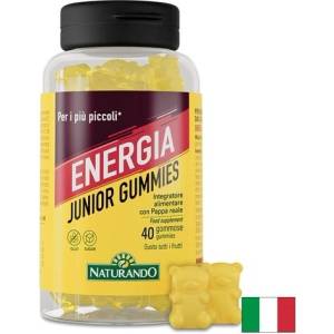 Naturando Формула за енергия и имунитет за деца с Пчелно млечице 200 mg + Витамини B6, B12 и D3, Energia Junior, 40 желирани таблетки (041243 (4124) NATURANDO)
