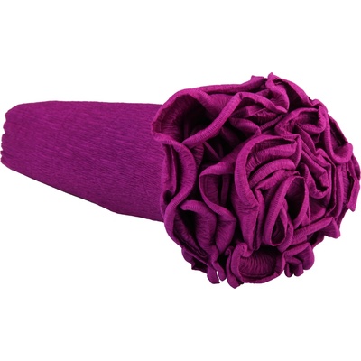 Krepový kornout 25cm x 2,5m 593-TM. FIALOVÁ