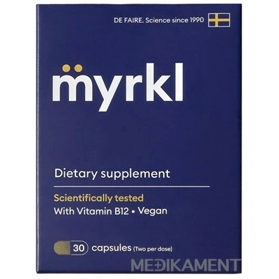 Myrkl kapsuly s vitamínom B12 30 ks