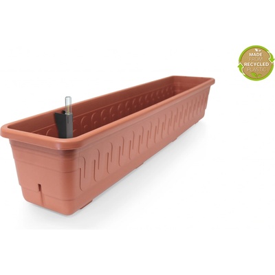 PLASTKON Samozavlažovací truhlík Smart Systém Fantázia 40 cm terakota