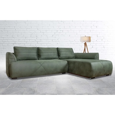 Kambo Ъглов Диван Далас, масленозелен, Polo