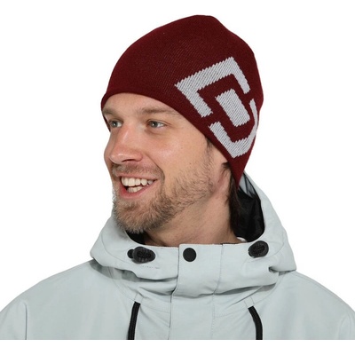 Horsefeathers Windsor Beanie vínová