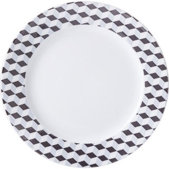 Ćmielów Design Studio Плоска чиния Cosmopolitan Mix & Match kubiki 26 см (0061290X2G140)