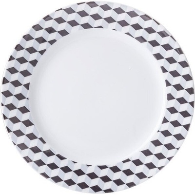 Ćmielów Design Studio Плоска чиния Cosmopolitan Mix & Match kubiki 26 см (0061290X2G140)