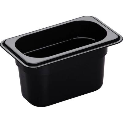 Cambro GN 1/9 100 mm polykarbonátová nádoba, černá CAMBRO, Camwear