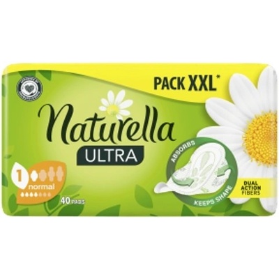 Naturella Ultra Normal Hygienické Vložky S Křidélky 40 ks