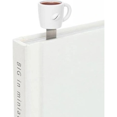 Záložka do knihy 3D - Šálek černé kávy – Hledejceny.cz