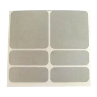 ShamanRacing reflexné samolepky set 6ks modré