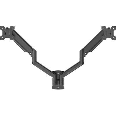 Blackmount Стойка за двоен монитор за стена gas spring Blackmount MNA602, 17-32", макс. 10 кг, стомана, черна (MNA602)