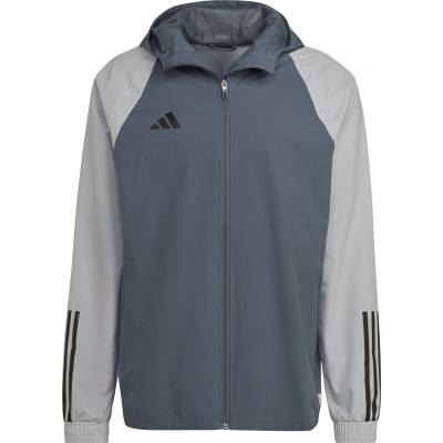 adidas Men's Tiro Competition All Weather Water-Repellent Rain Anorak - Tmonix/Tmlggr