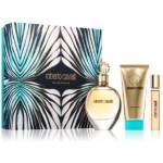 Roberto Cavalli Комплект за жени Roberto Cavalli Roberto Cavalli - Парфюмна вода 75 мл + Лосион за тяло 100 мл + Мини Парфюмна вода 15 мл